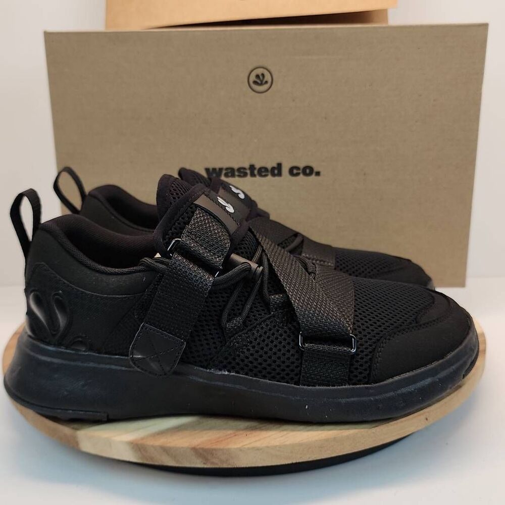 Wasted Collective Shoe One Black Sneakers Mens Size 7 US / 40 EU
